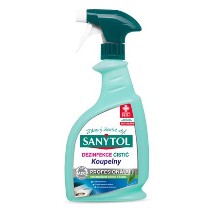 Dezinfekční čistič na koupelny Sanytol Professional - 750 ml