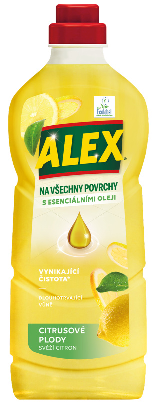 Alex - čistič na všechny povrchy - 1 l - citrusy