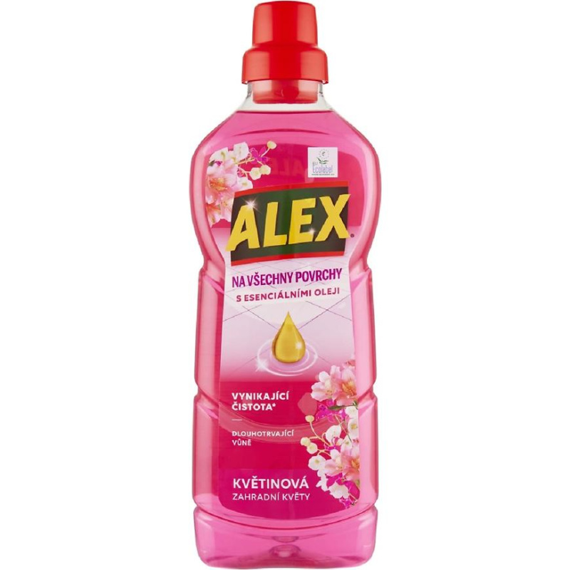 Alex - čistič na všechny povrchy - 1 l - zahradní květy