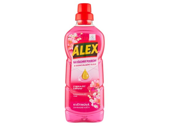Alex - čistič na všechny povrchy - 1 l - zahradní květy