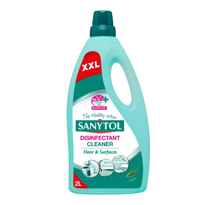 Sanytol - univerzálny čistič, koncentrát na podlahy, 2000 ml, eukalyptus