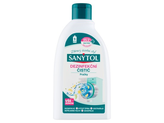 Sanytol dezinfekce čistič pračky, 240 ml
