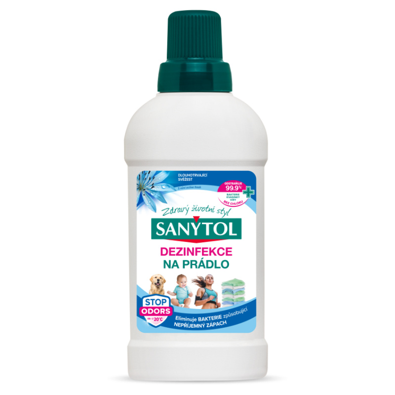 SANYTOL Dezinfekce na prádlo Active Fresh 500 ml