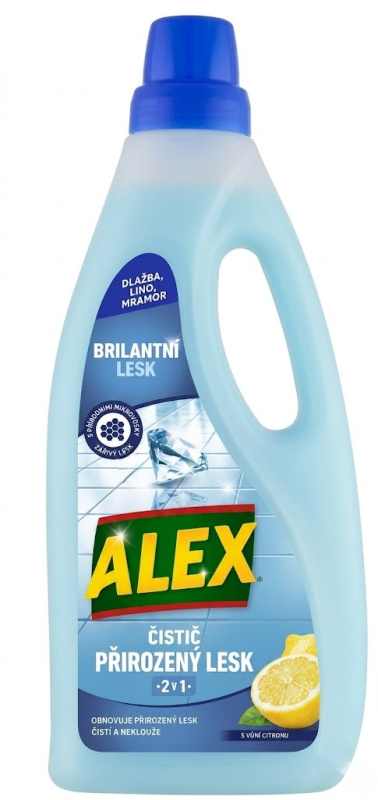 Alex Extra lesk 2v1 - čistič na podlahu - 750 ml