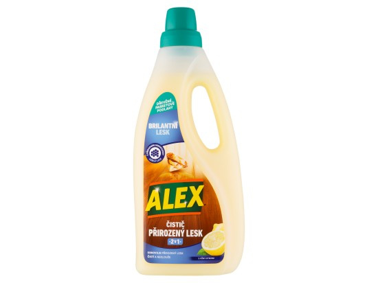 Alex Čistič extra lesk na dřevěné podlahy 2v1