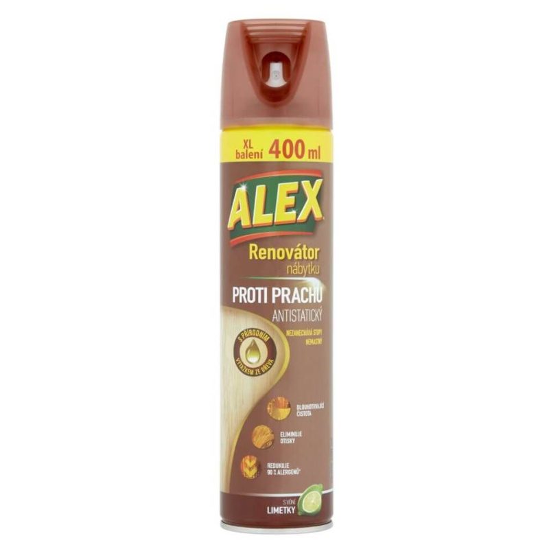 Alex Přírodní Péče - renovátor nábytku - 400 ml