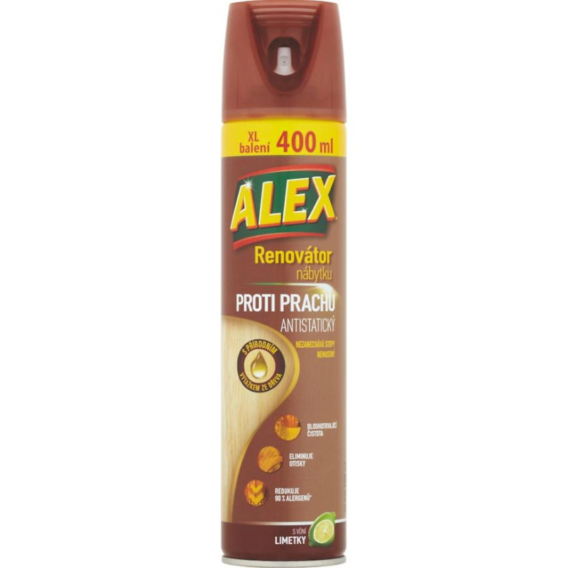 Alex Přírodní Péče - renovátor nábytku - 400 ml