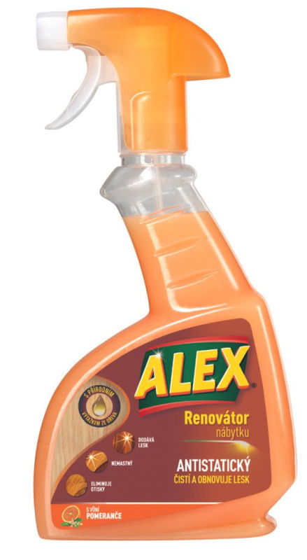 Alex renovátor nábytku – proti prachu 375 ml