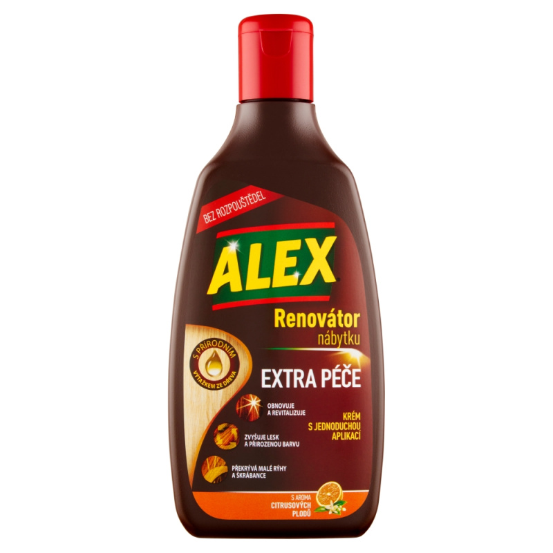 Alex Extra péče Renovátor nábytku krém 250 ml
