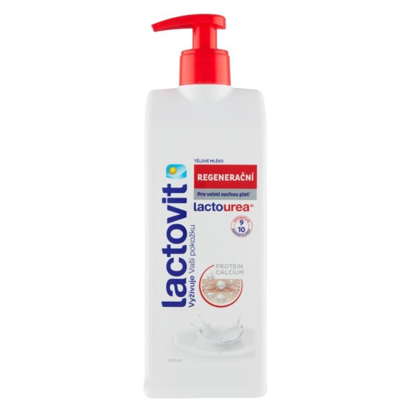Lactovit LactoUrea regenerační tělové mléko s pumpičkou 400 ml