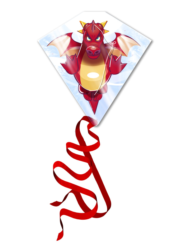 Létající drak 58 × 56 cm