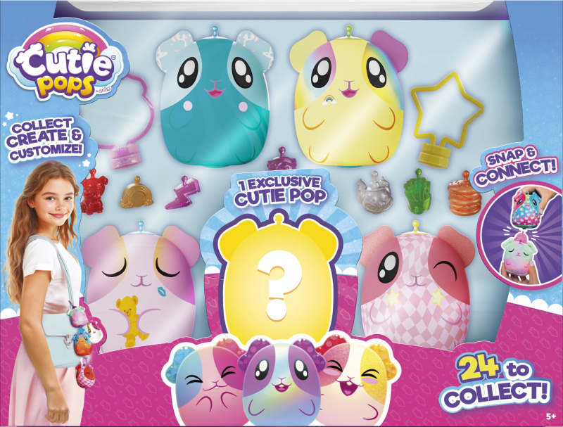 Cutie Pops - Přívěsek na batoh sada s překvapením (5 ks) - více druhů