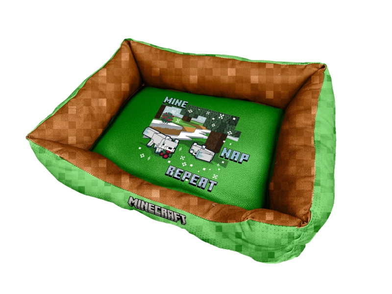 Minecraft pelíšek pro psy
