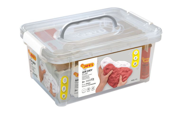 Sada samotvrdnoucí hmoty JOVI - 7 × 500 g a 20 × špachtle