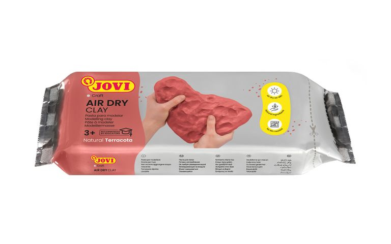 Modelovací hmota JOVI samotvrdnoucí 500 g - terakota