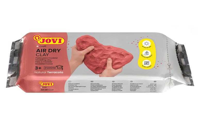Modelovací hmota JOVI samotvrdnoucí 1000 g - terakota