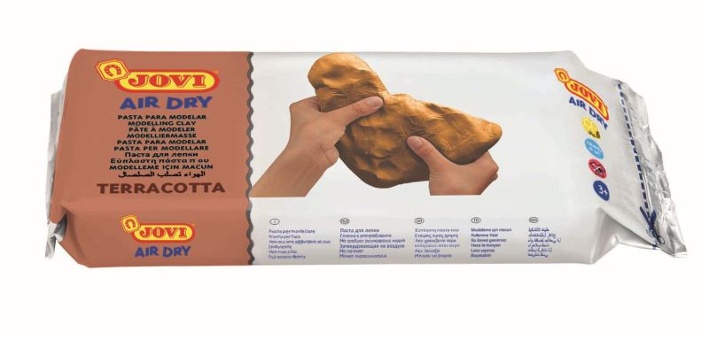 Modelovací hmota JOVI samotvrdnoucí 1000 g - terakota