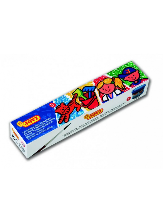 JOVI temperové barvy 5x35ml v kelímku + štětec DAVER, spol. s r.o.