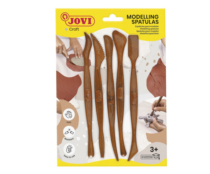 Modelovací špachtle Jovi - 5 ks, závěs