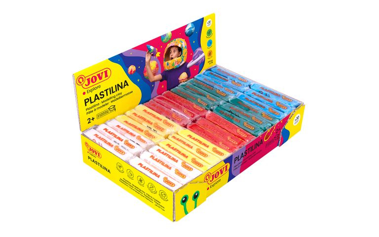 Plastelína Jovi - 30 × 50 g, 5 barev