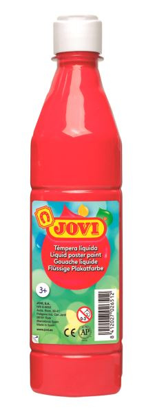 Temperová barva JOVI PREMIUM 500 ml - Červená