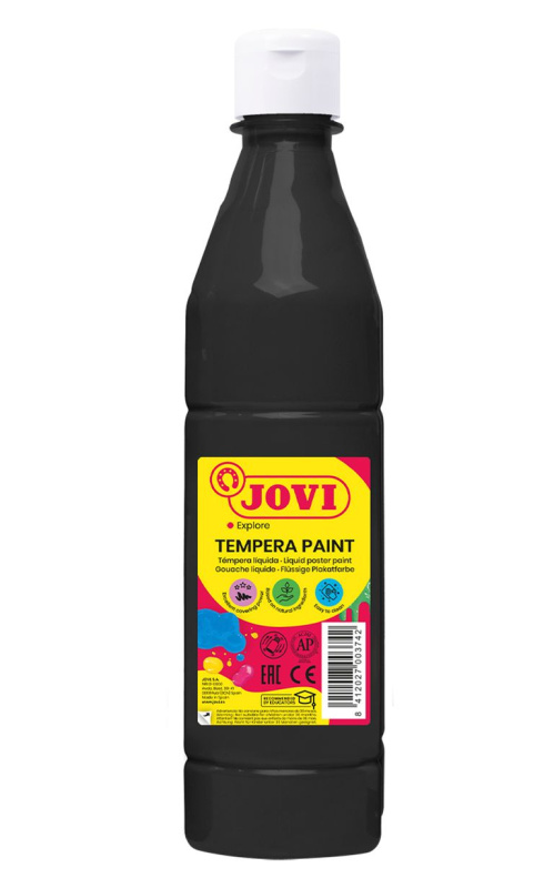Temperová barva JOVI PREMIUM 500 ml - Černá