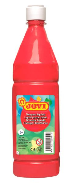 Temperová barva JOVI PREMIUM 1 L - Červená