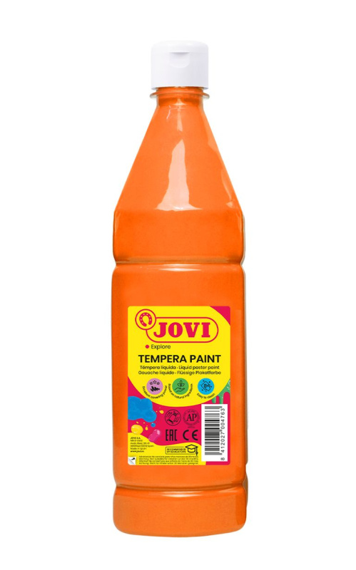 Temperová barva JOVI PREMIUM 1 L - Oranžová