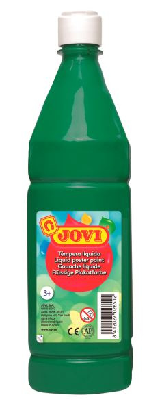 Temperová barva JOVI PREMIUM 1 L - Tmavě zelená