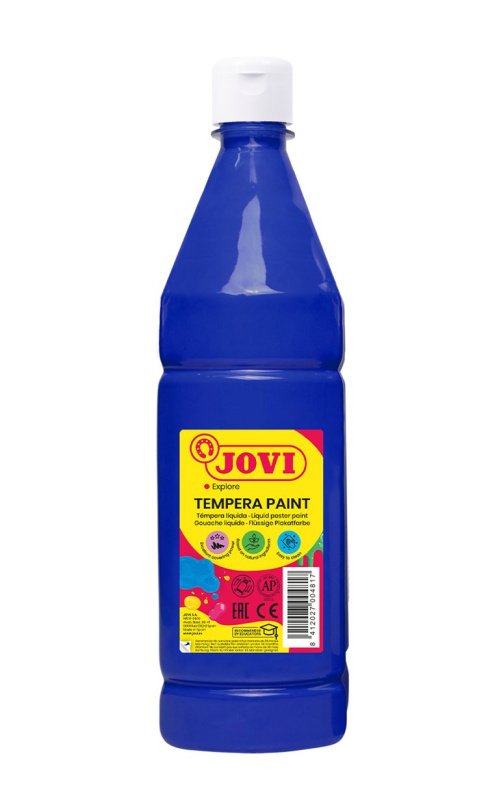 Temperová barva JOVI PREMIUM 1 L - Tmavě modrá