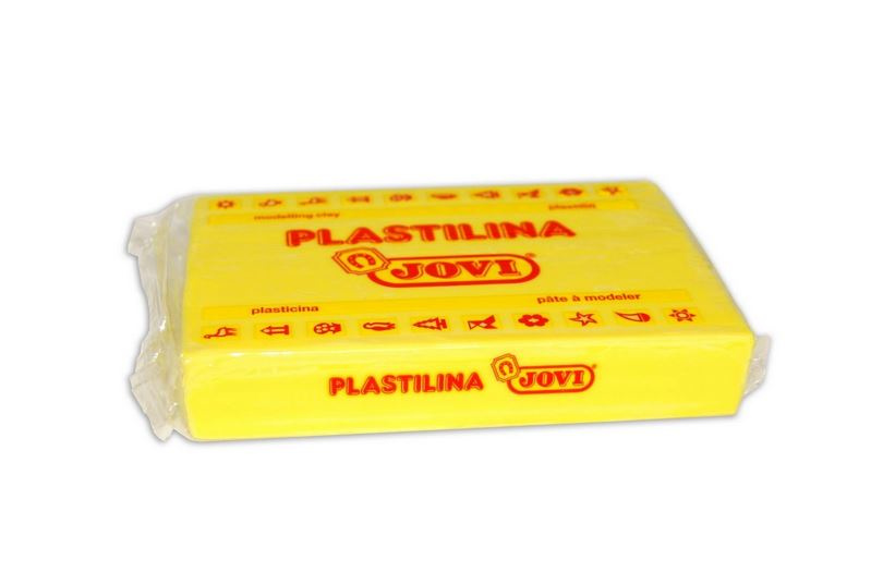 Plastelína JOVI 350 g - žlutá