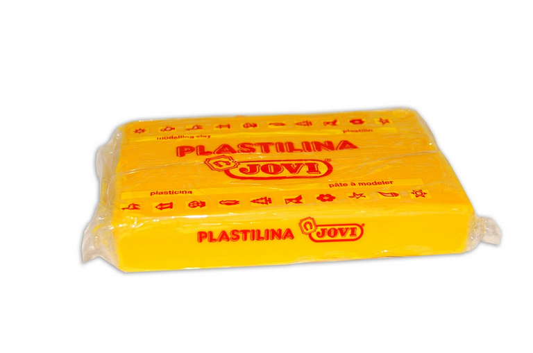 Plastelína JOVI 350 g - tmavě žlutá