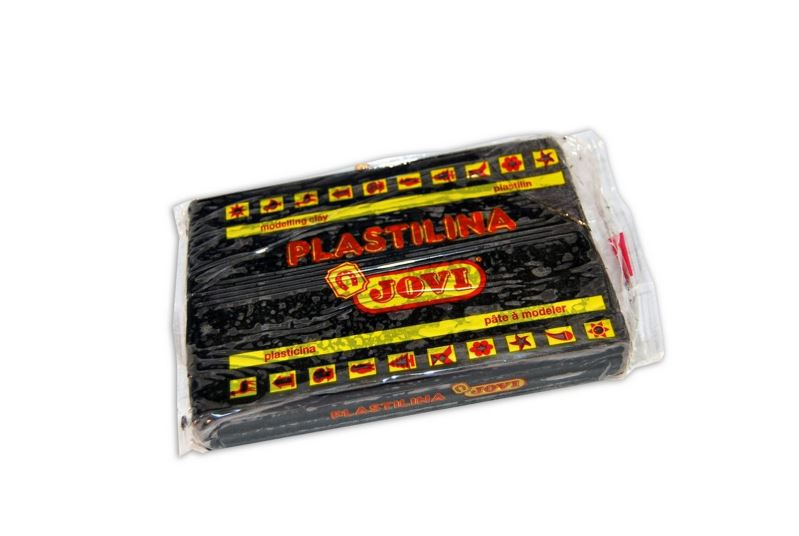 Plastelína JOVI 350 g - černá