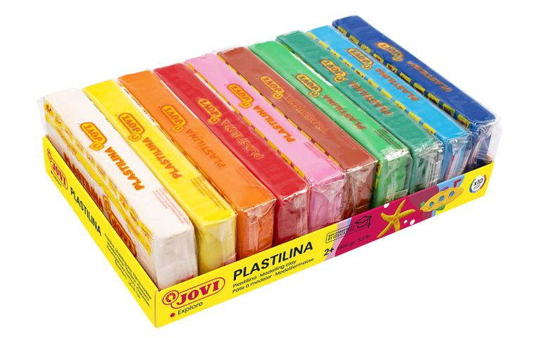 Plastelína Jovi - 10 × 150 g, 10 barev