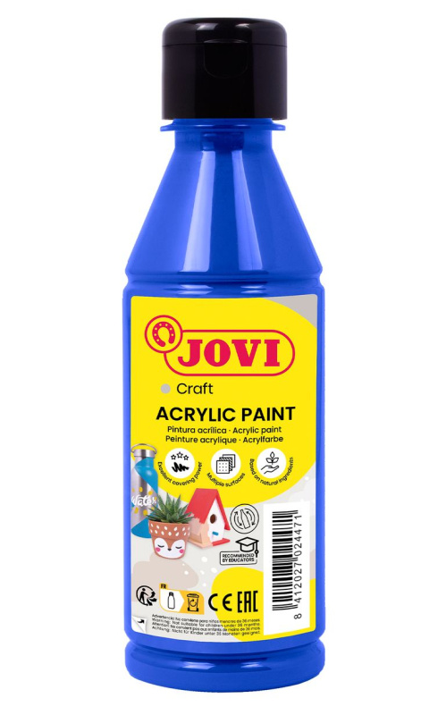 Akrylová barva DECOR AKRYL 250 ml - tmavě modrá