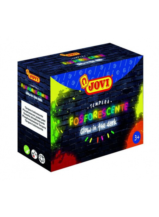 JOVI sada temperové barvy neónové 4x55ml v kelímku DAVER, spol. s r.o.