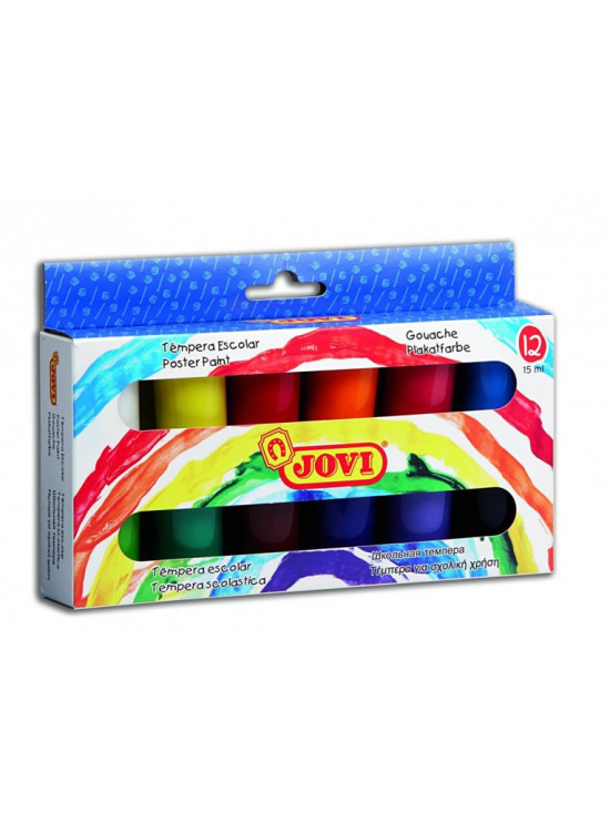 JOVI temperové barvy 12x15ml v kelímku DAVER, spol. s r.o.