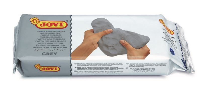 Modelovací hmota JOVI samotvrdnoucí 1000 g - šedá