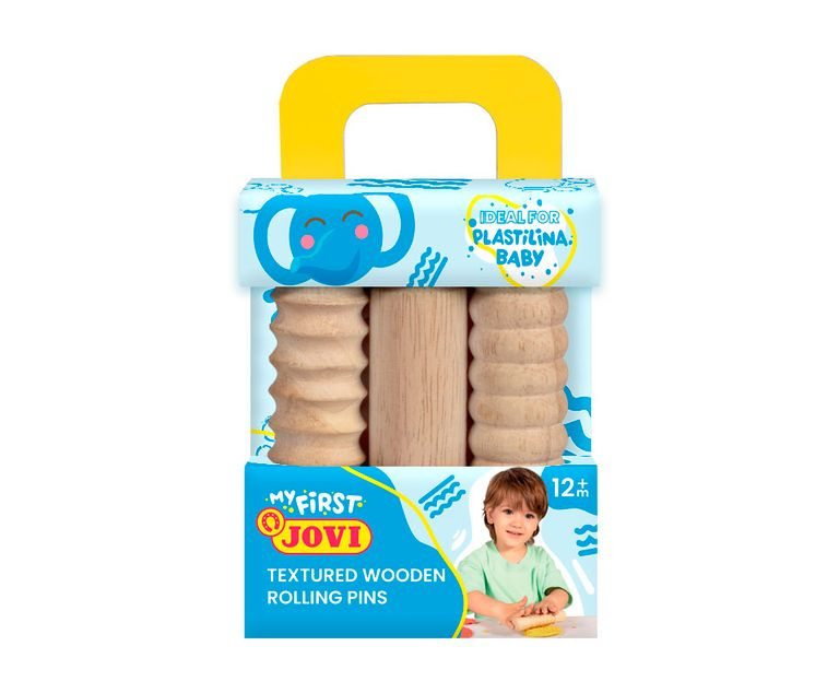 JOVI BABY dřevěné válečky 3 ks