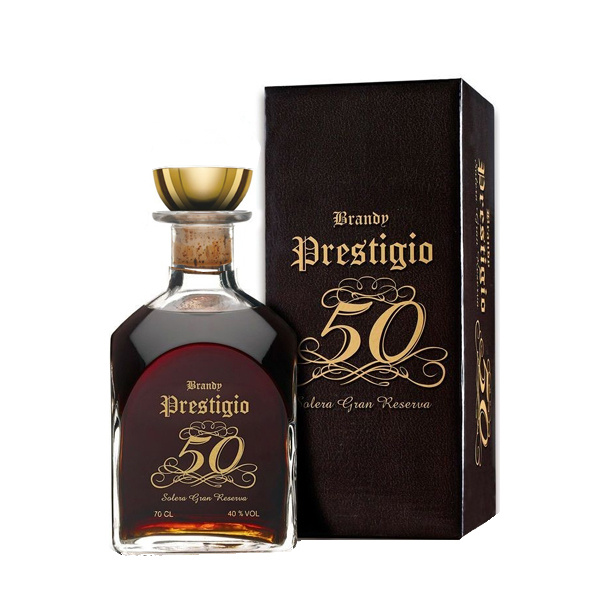 Prestigio 50 Solera Gran Reserva 40% 0,7l (dárková