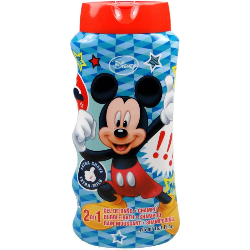 Disney Mickey Shampoo & Shower Gel sprchový a koupelový gel pro děti 475 ml
