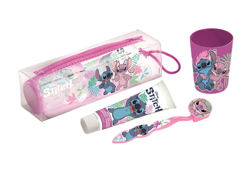 Disney Stitch Dental Set sada zubní péče pro děti 3 y+