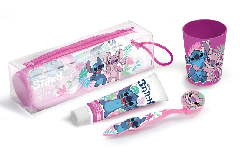 Disney Stitch Dental Set sada zubní péče pro děti 3 y+