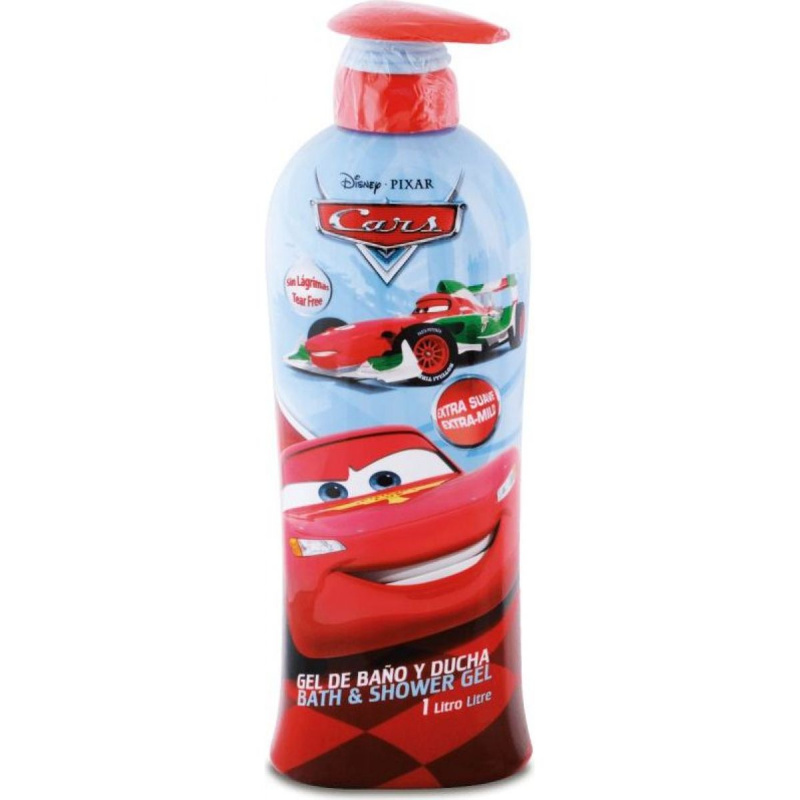Cars pěna do koupele a sprchový gel 1000 ml