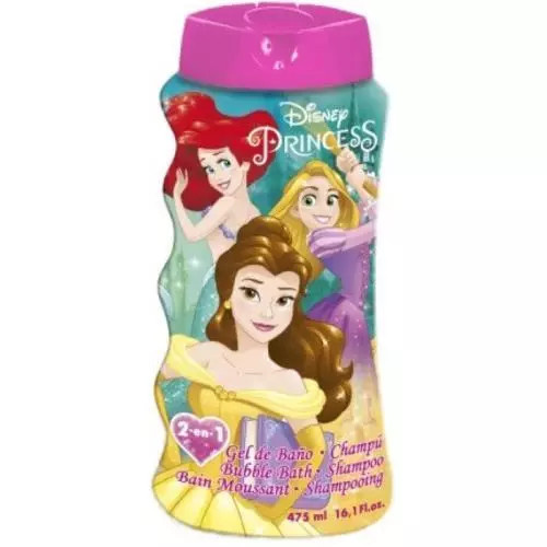 Disney Princess Bubble Bath and Shampoo sprchový a koupelový gel pro děti 475 ml