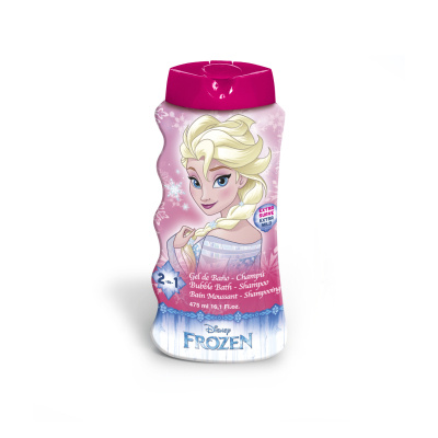 Disney Frozen 2 Bubble Bath & Shampoo sprchový gel a šampon 2 v 1 pro děti 475 ml