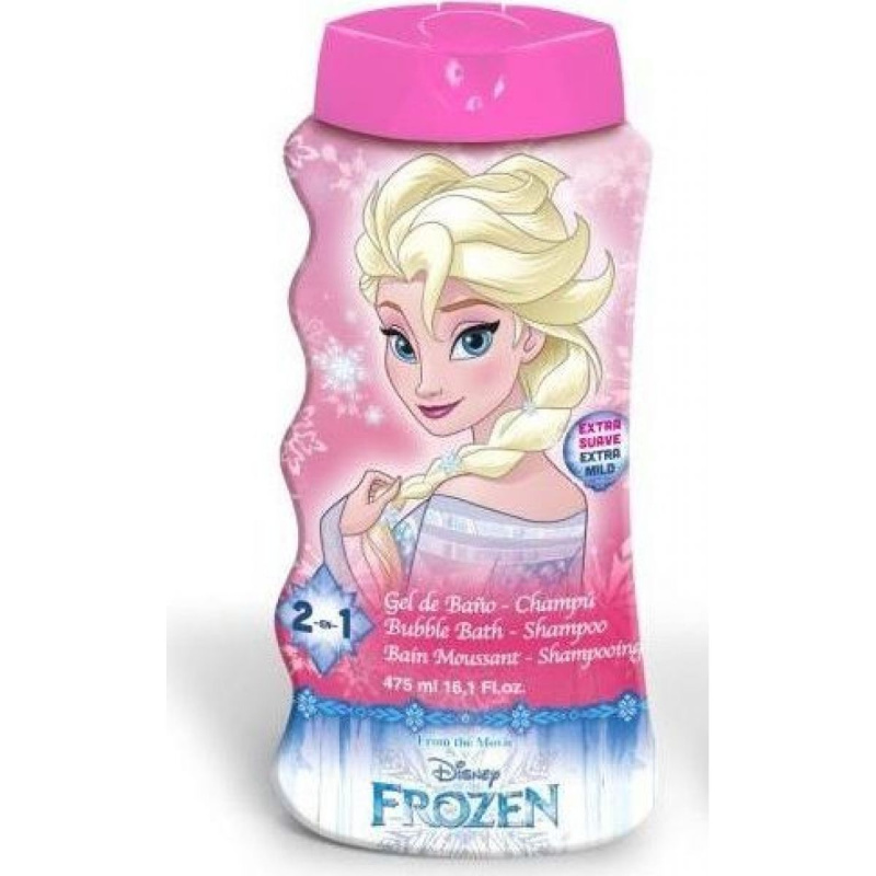 Disney Frozen 2 Bubble Bath & Shampoo sprchový gel a šampon 2 v 1 pro děti 475 ml