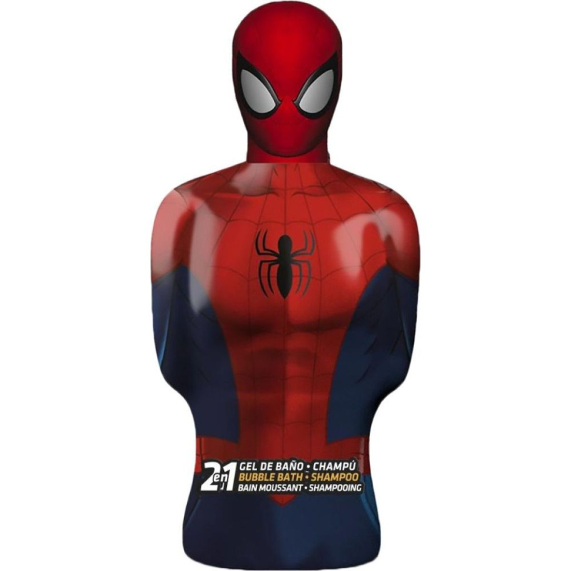 Marvel Spiderman Bubble Bath and Shampoo šampon a pěna do koupele 2 v 1 pro děti 350 ml