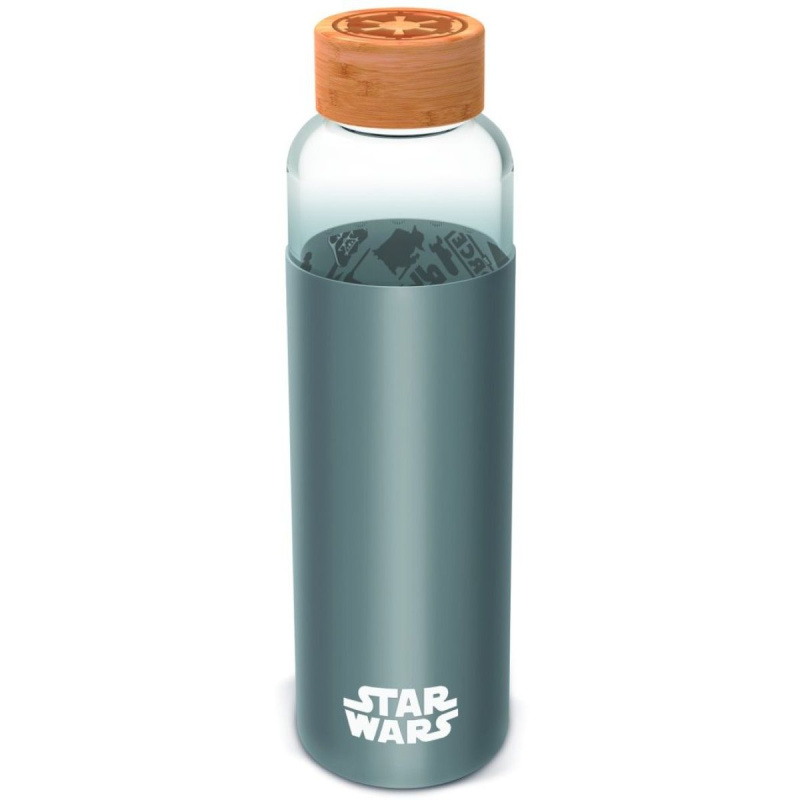 Epee Star Wars skleněná láhev se silikonovým návlekem 585ml