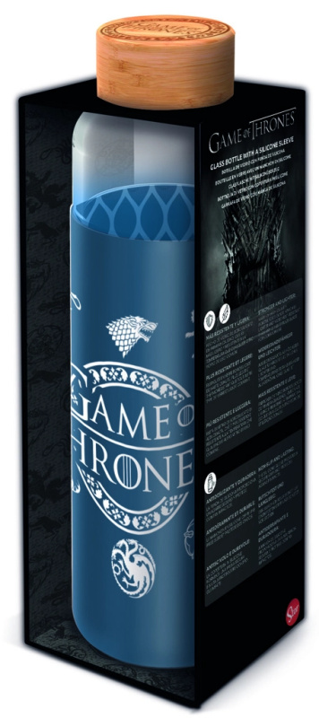 Epee Hra o Trůny Game of Thrones skleněná se silikonovým návlekem 585 ml